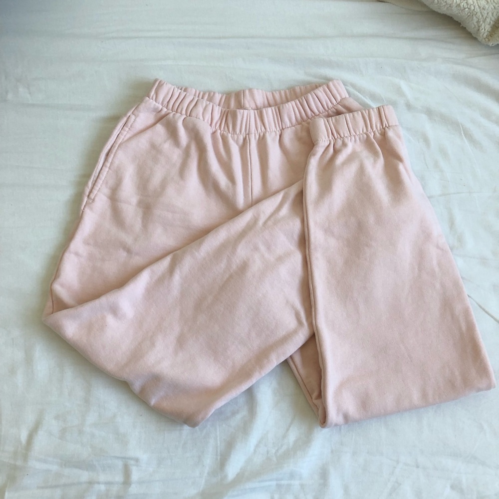 Brandy Melville pink sweatpants